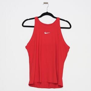 Nike Dri-Fit Bright Red Athletic Tank Top Size Large